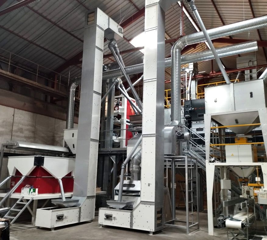 Station de triage semences/céréales