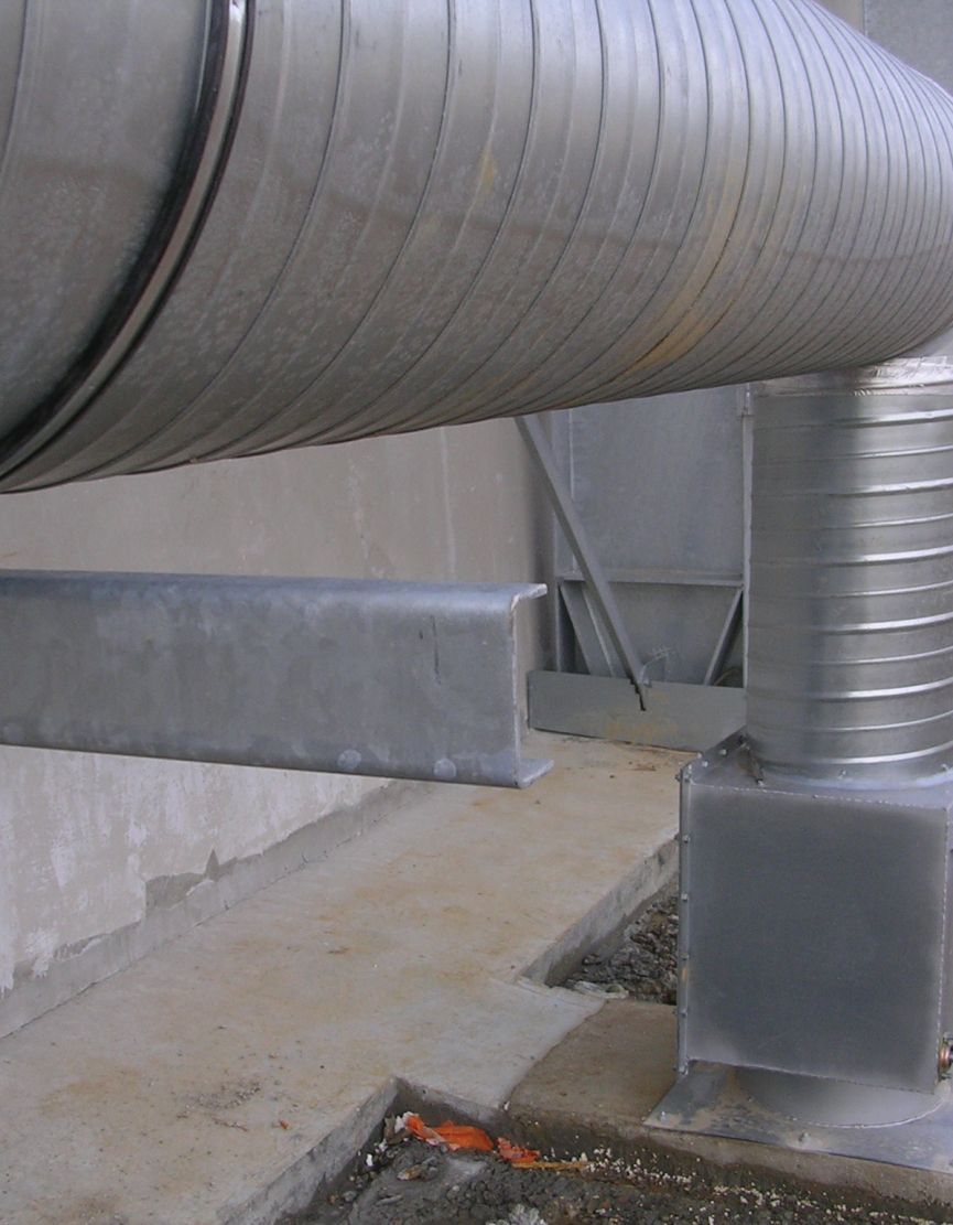 Ventilation à plat