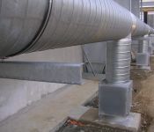 Ventilation à plat