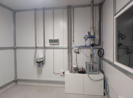 Specific grain reception with Buchi NIR - Spain