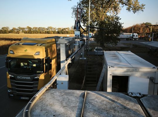 Cobra II truck sampler - Serbia