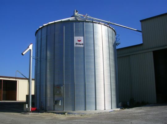 Stockage 400 T, manutention 100 T/h