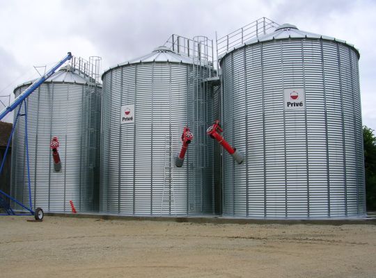 Stockage 3x300 tonnes
