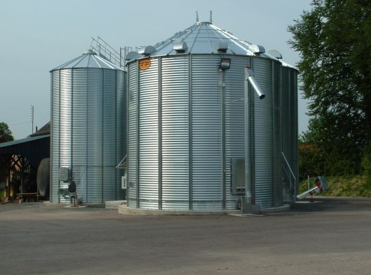 Cellule sécheuse en toit