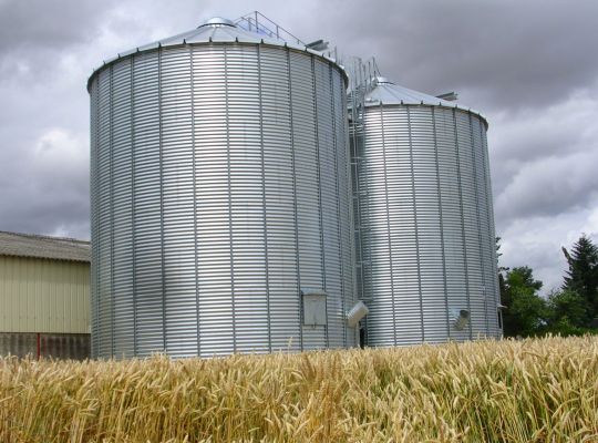 Stockage extérieur 2x350 T