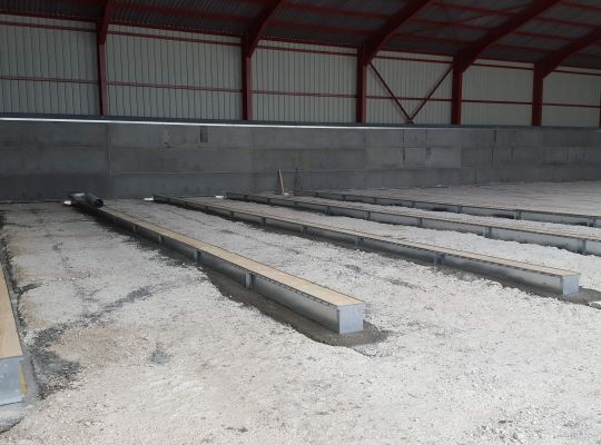 Ventilation par caniveaux