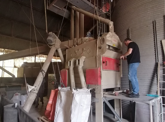 Nettoyeur séparateur, manutention 30 T/h