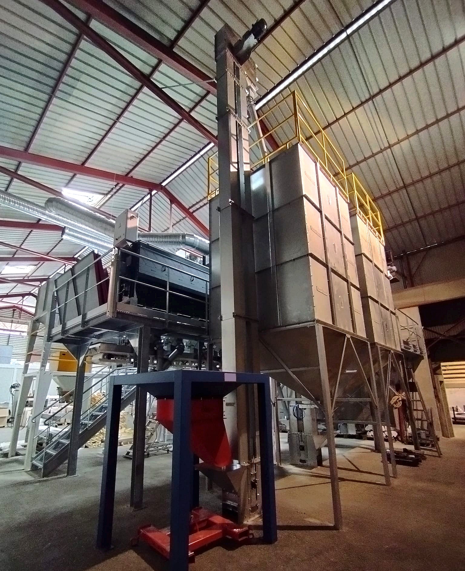 Station de triage semences/céréales